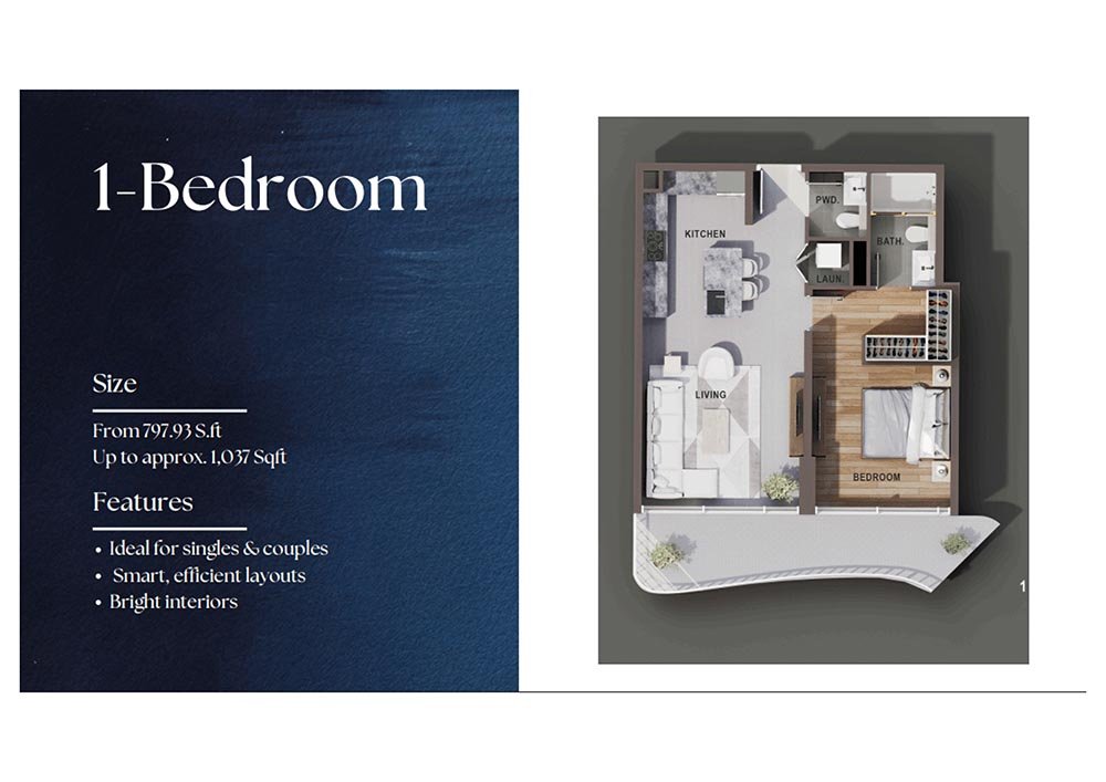 Legacy Heights at Dubai South floor plan