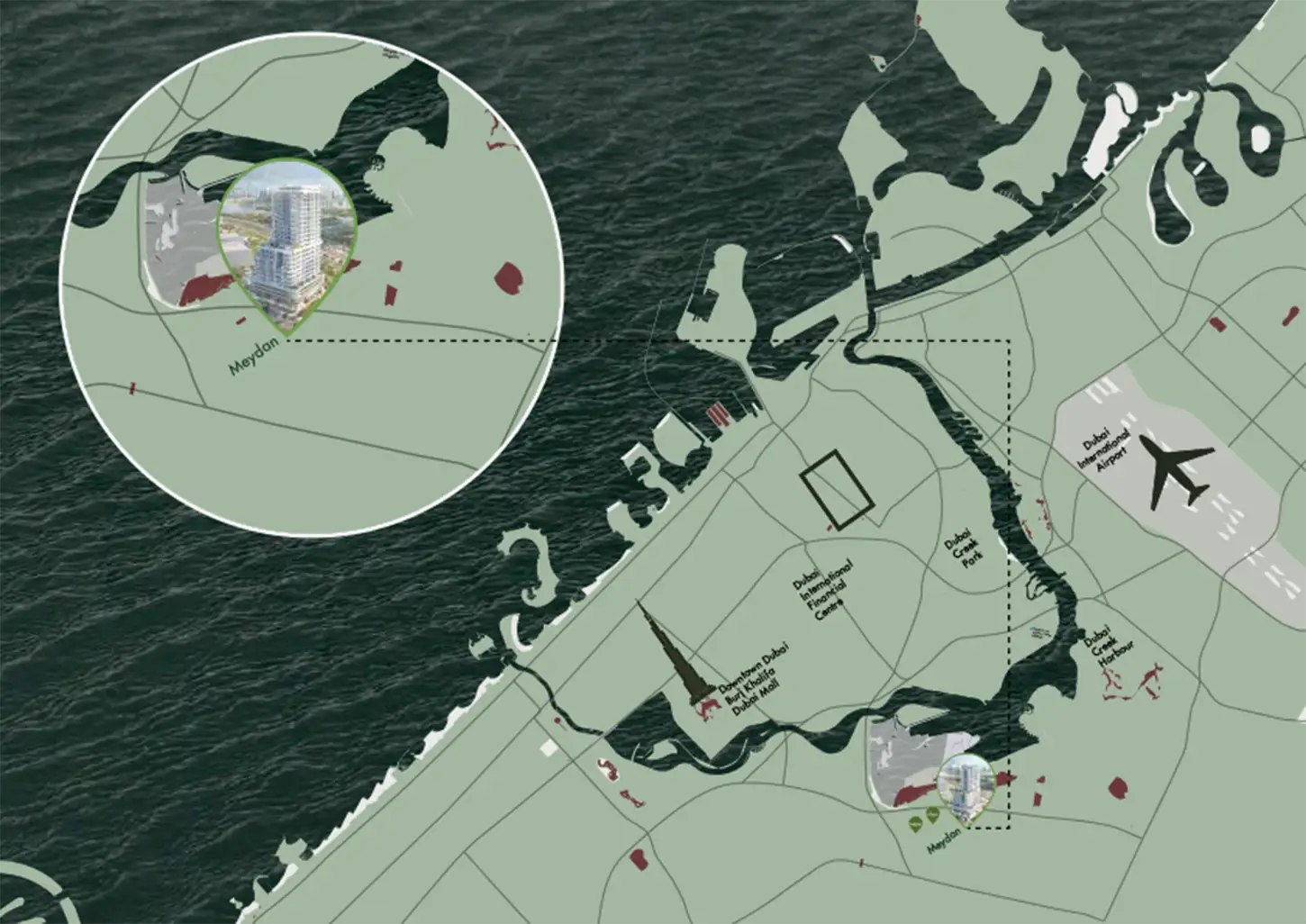 Sanctuary by Prestige One location map