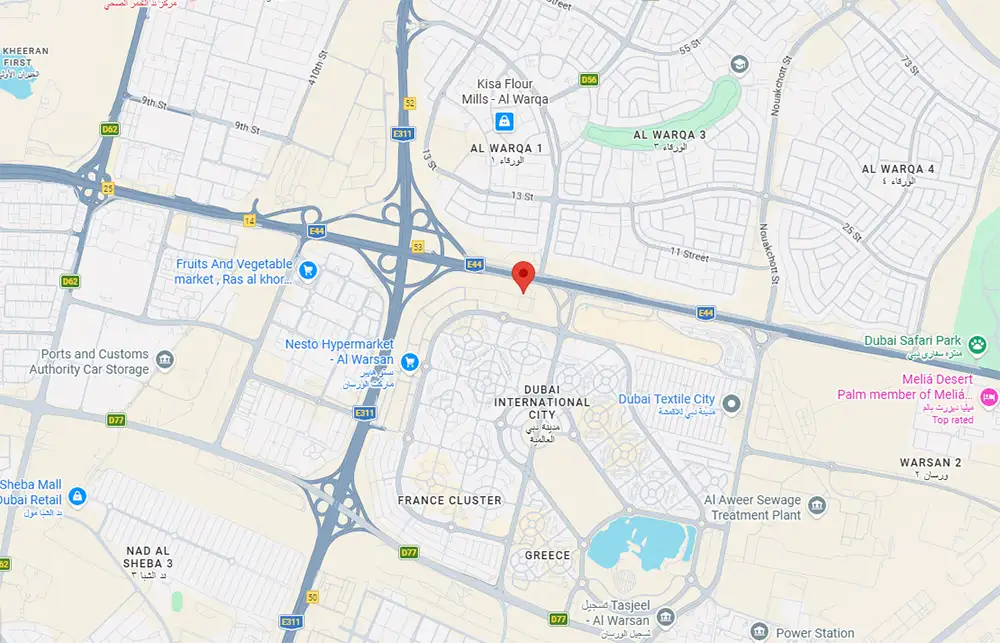 Longfor International Center location map