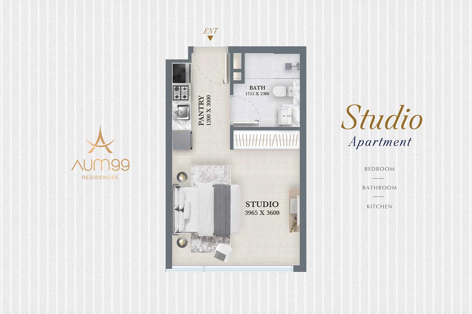 Studio floor plan