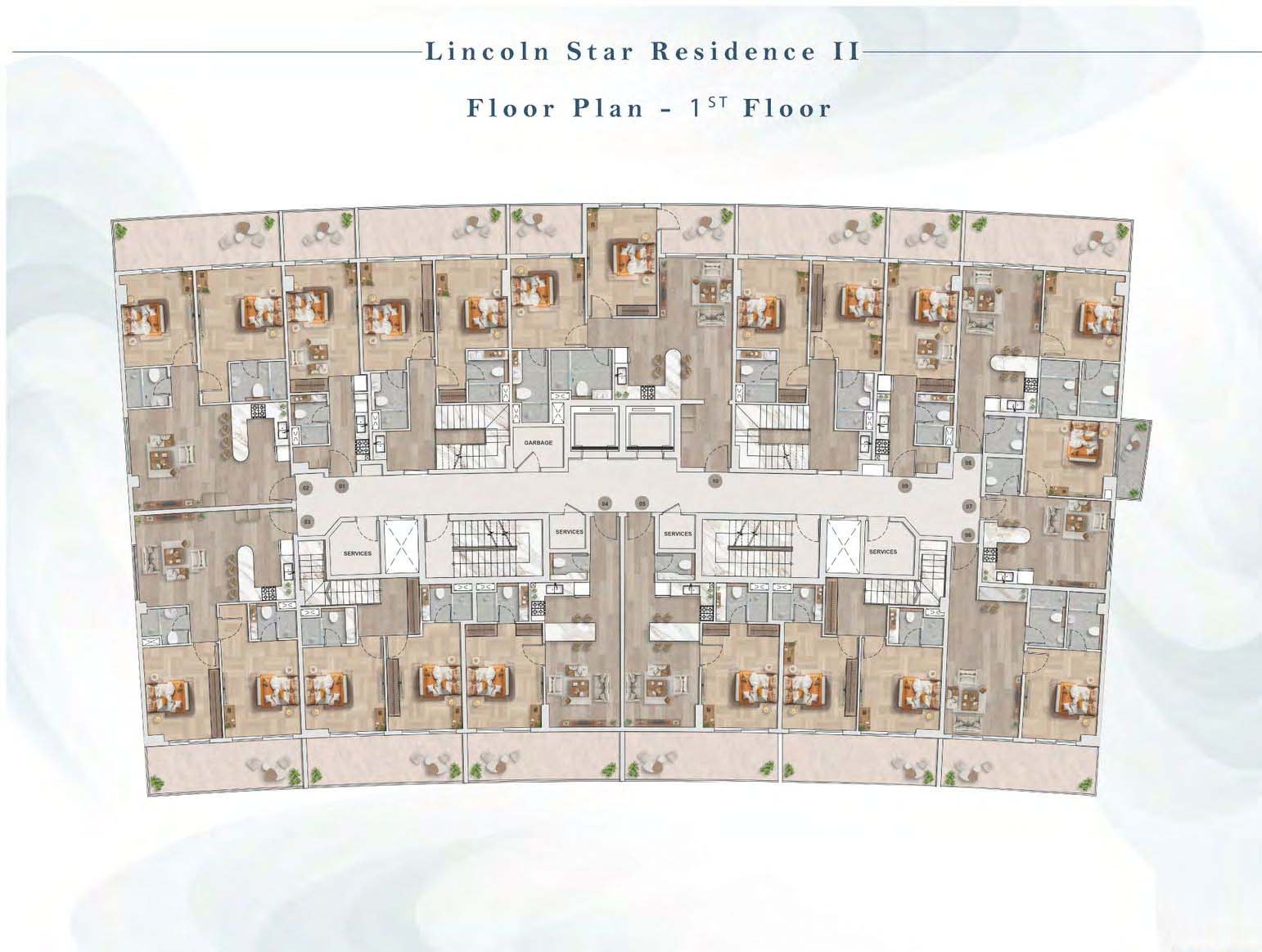 Lincoln Star Residence 2 floor plan