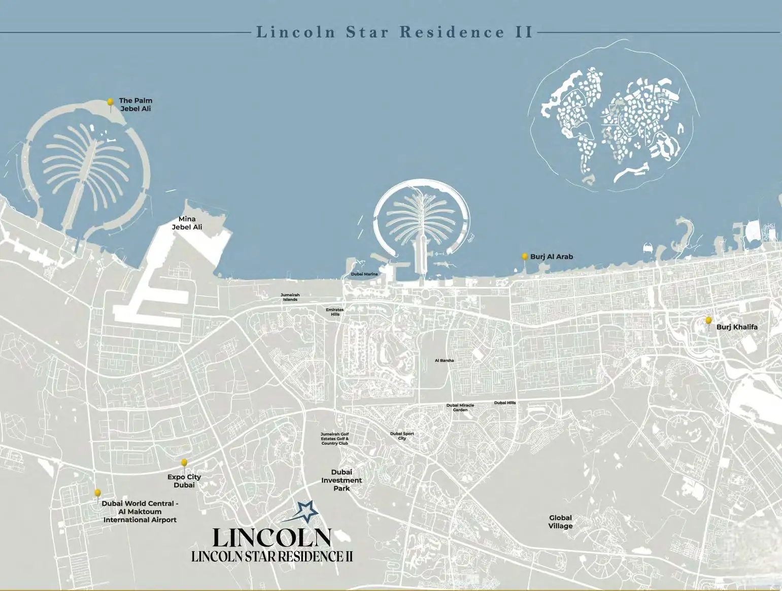 Lincoln Star Residence 2 location map