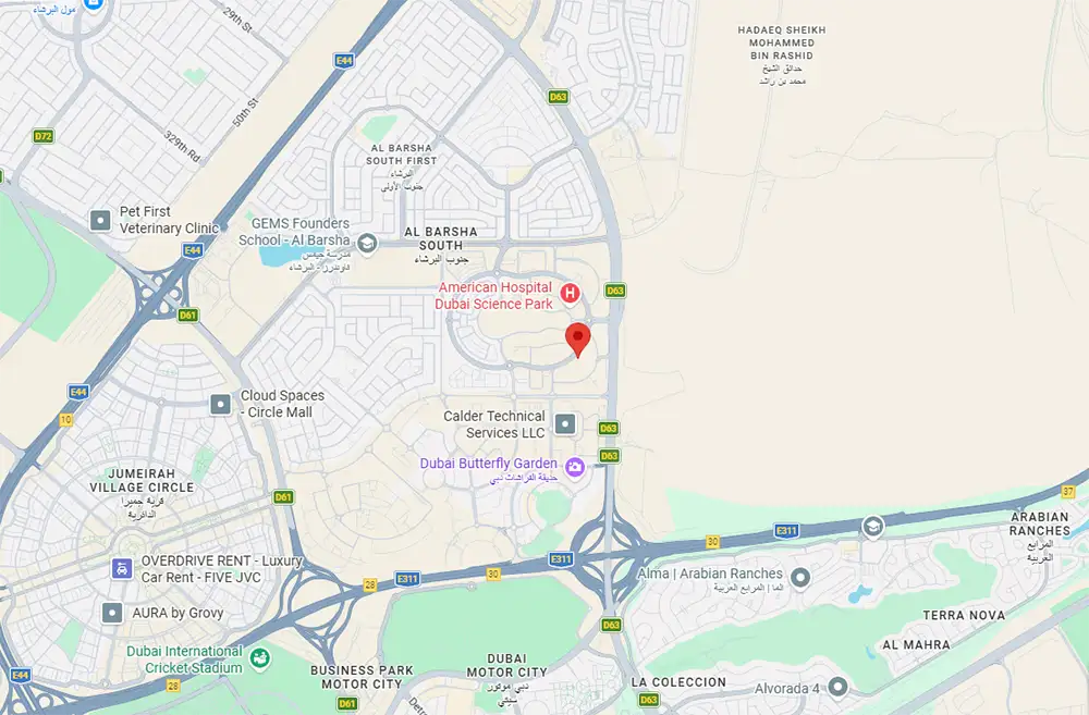Nova Tower location map