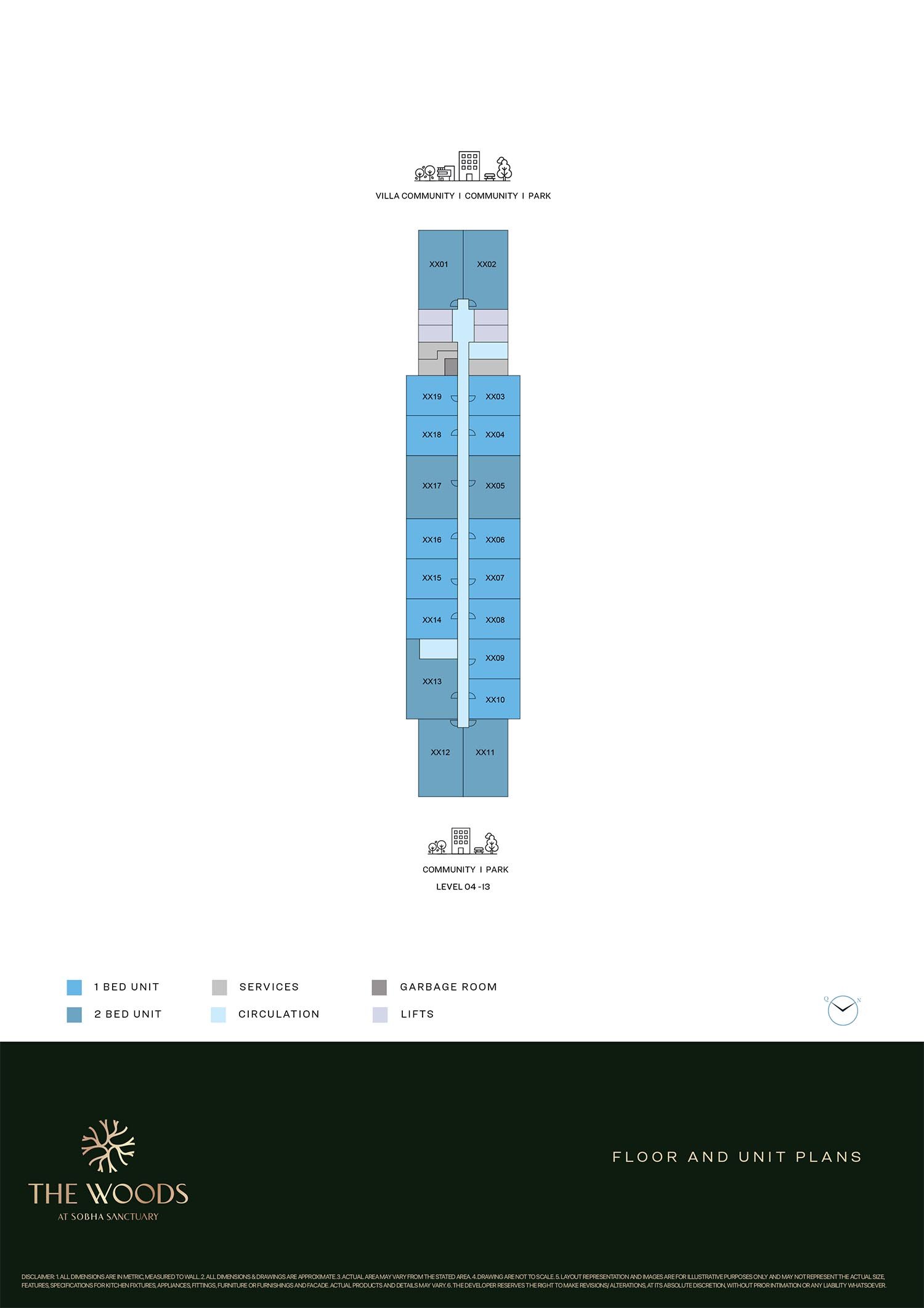 The Woods at Sobha Sanctuary floor plan
