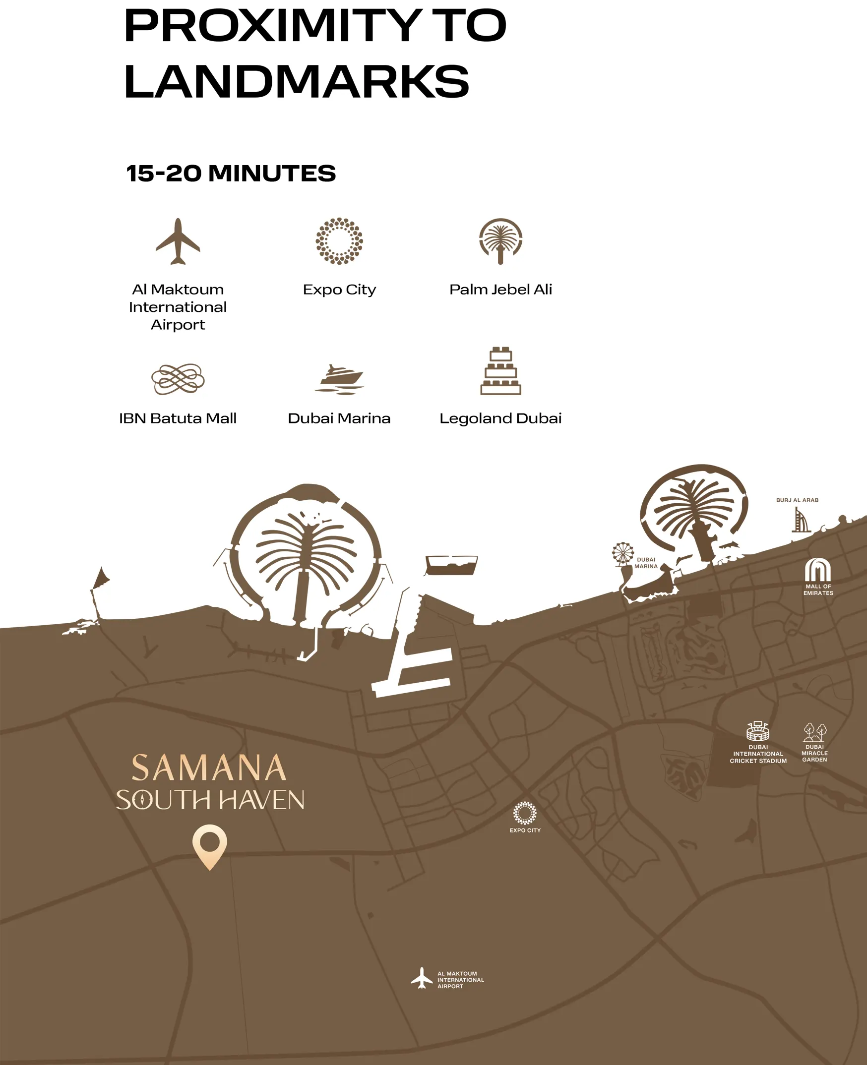 Samana South Haven location map