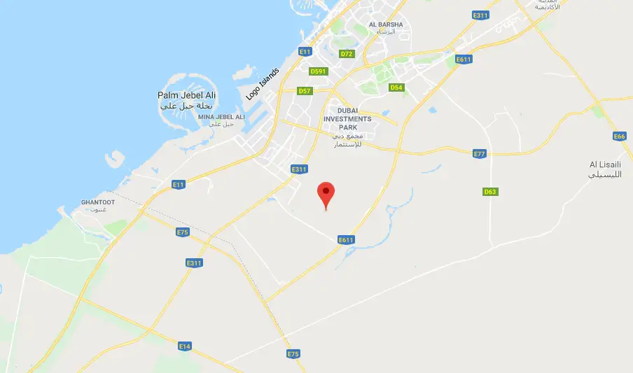 Parkside at Emaar South location map
