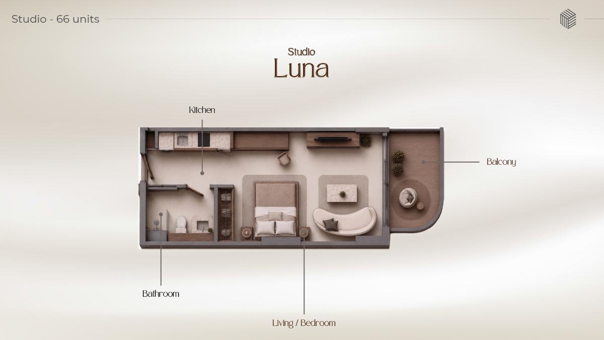 Studio floor plan