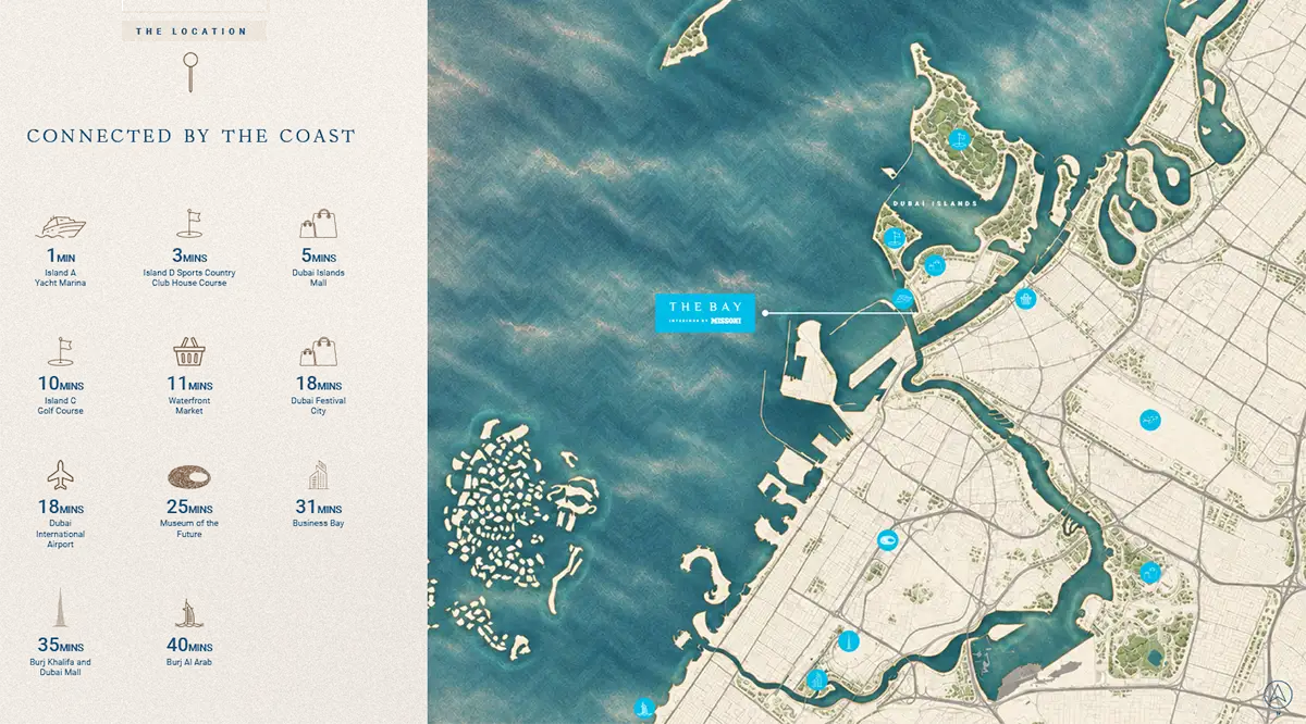 The Bay Interiors by Missoni location map
