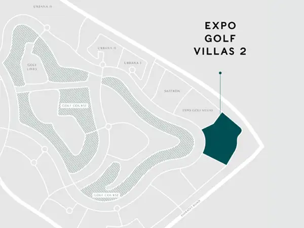Expo Golf Villas Phase II location map