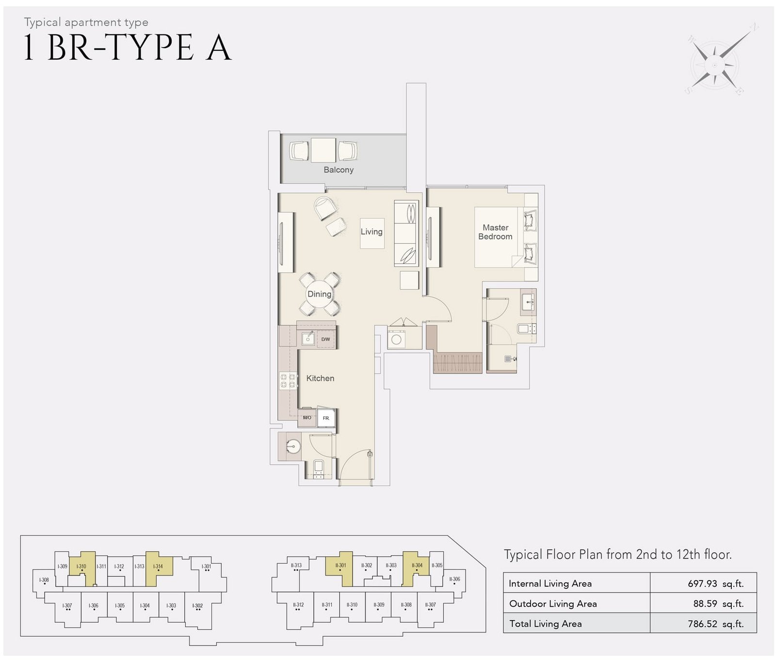Wilton Park Residences floor plan