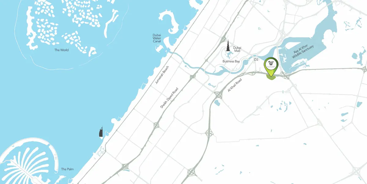 Wilton Park Residences location map