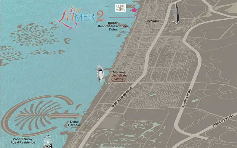 Sur La Mer 2 location map