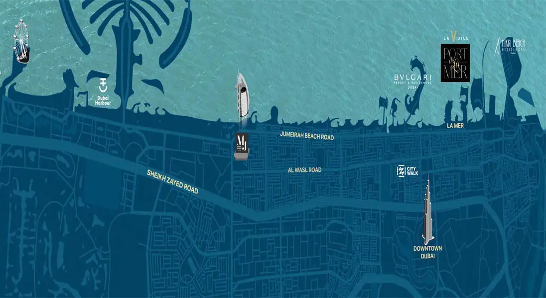 La Voile location map