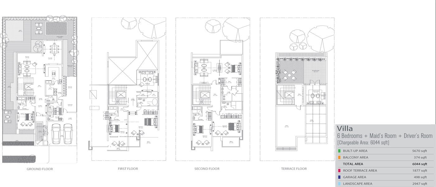 Grand Views Villas floor plan