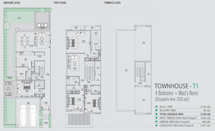 Grand Views Townhouses floor plan