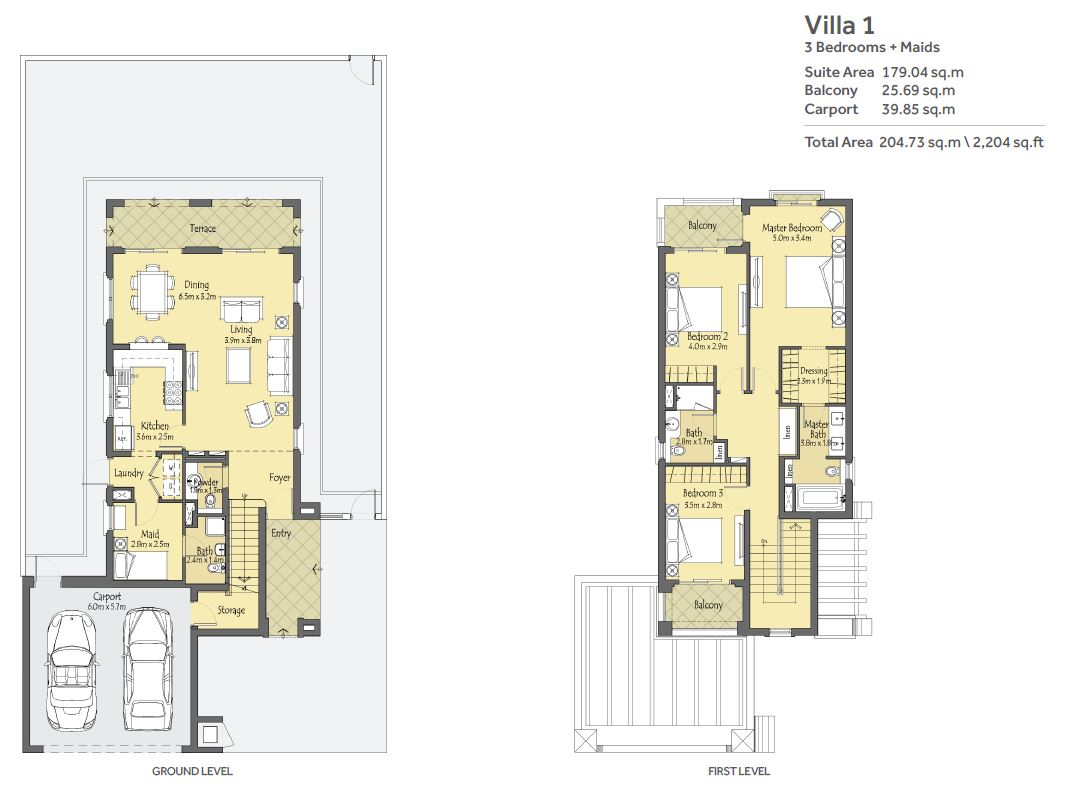 La Quinta at Villanova floor plan
