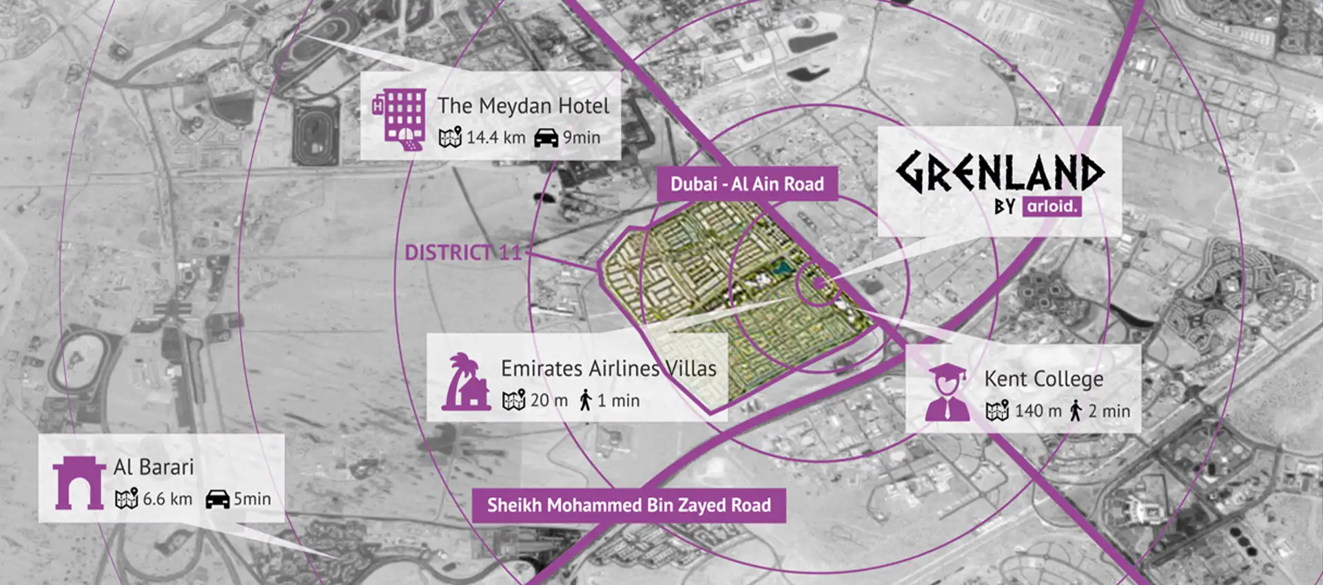 Grenland Residences location map