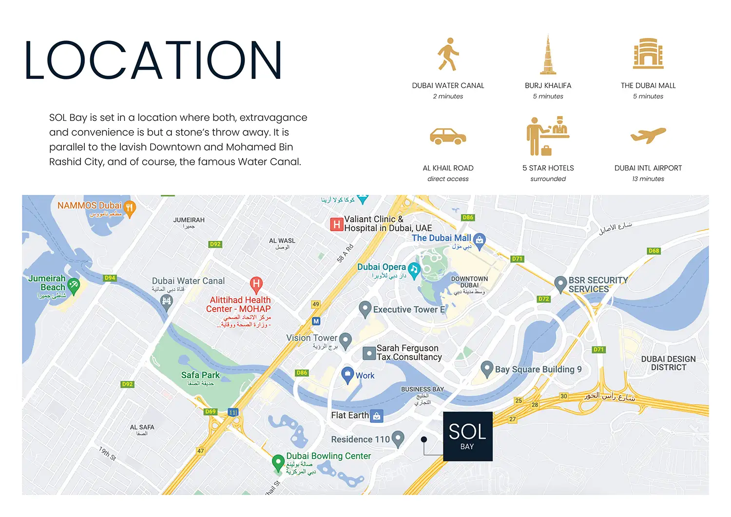Sol Bay location map