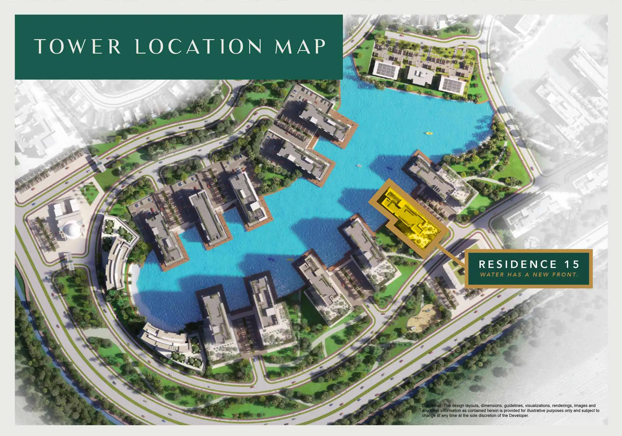 District One Residences 15 location map