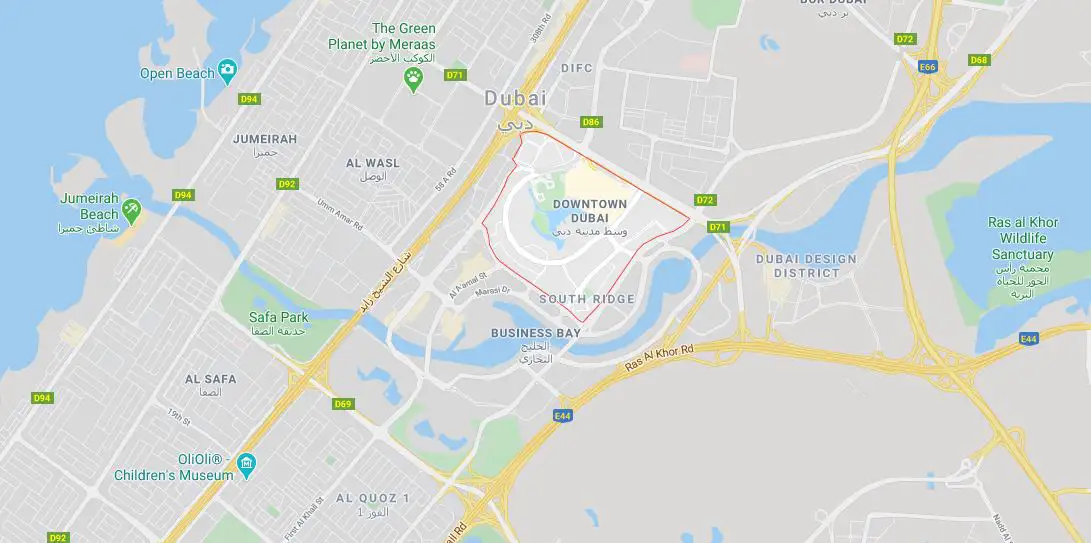Dorchester Collection location map