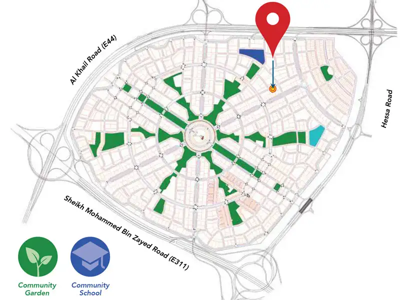 Plazzo Heights location map