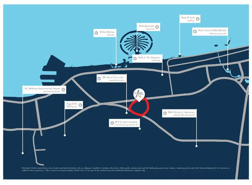 Rigel Apartments location map