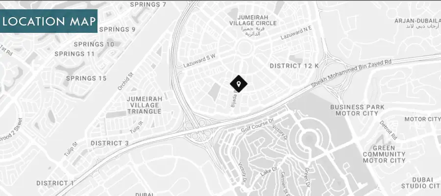 Avalon Tower location map