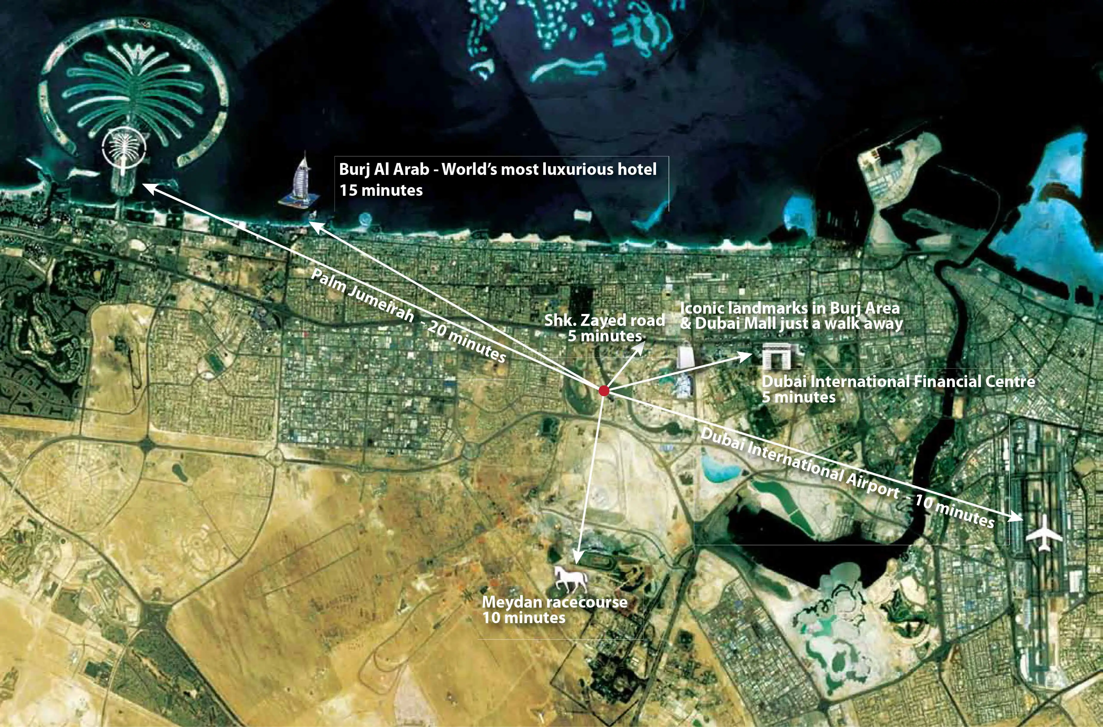 XL Tower location map