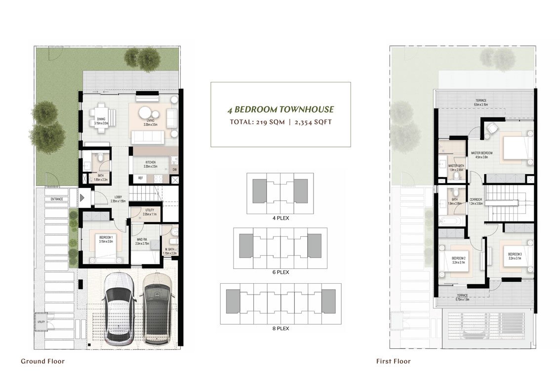 4 BEDROOM floor plan