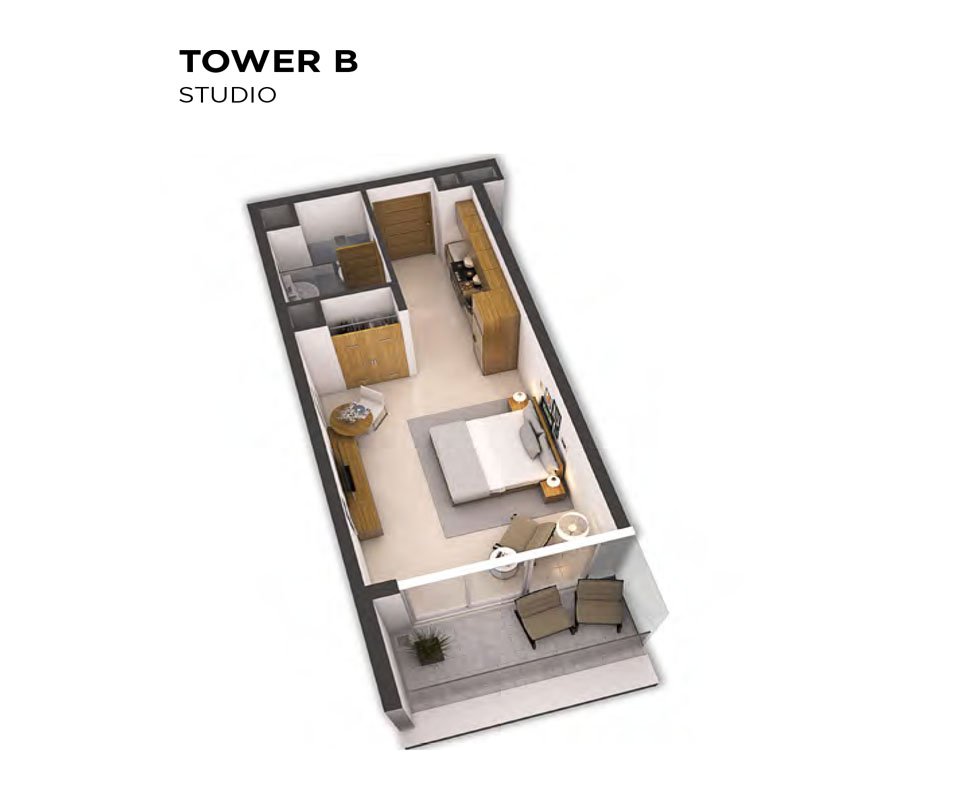 Studio floor plan