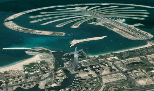 Damac Heights location map