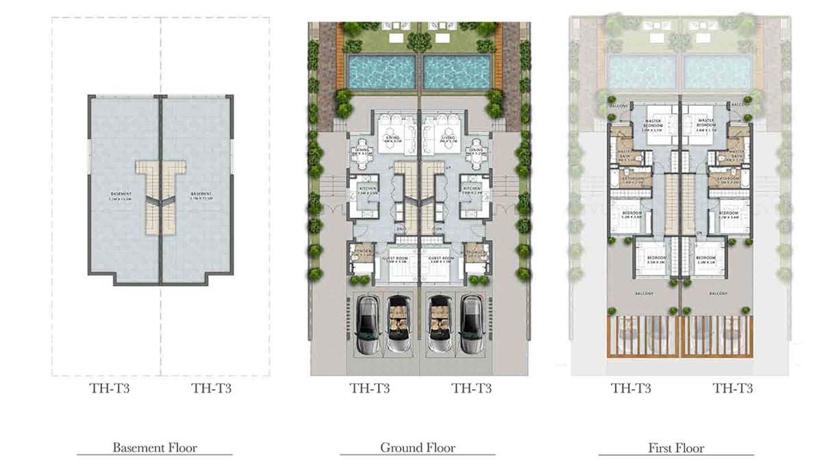 4 Bedroom floor plan