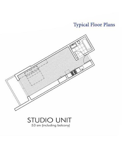 Studio floor plan