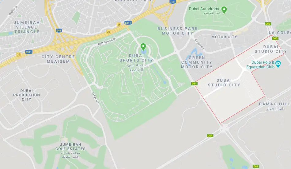 Laya Heights location map