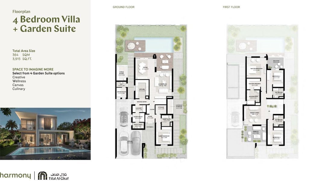 Harmony Villas floor plan