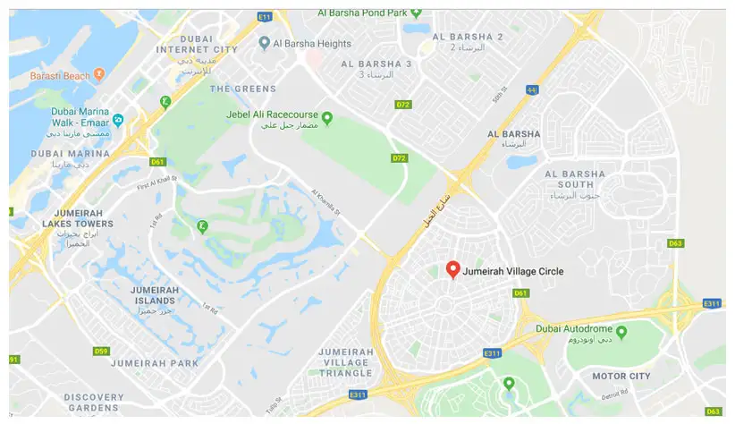 Park Vista location map