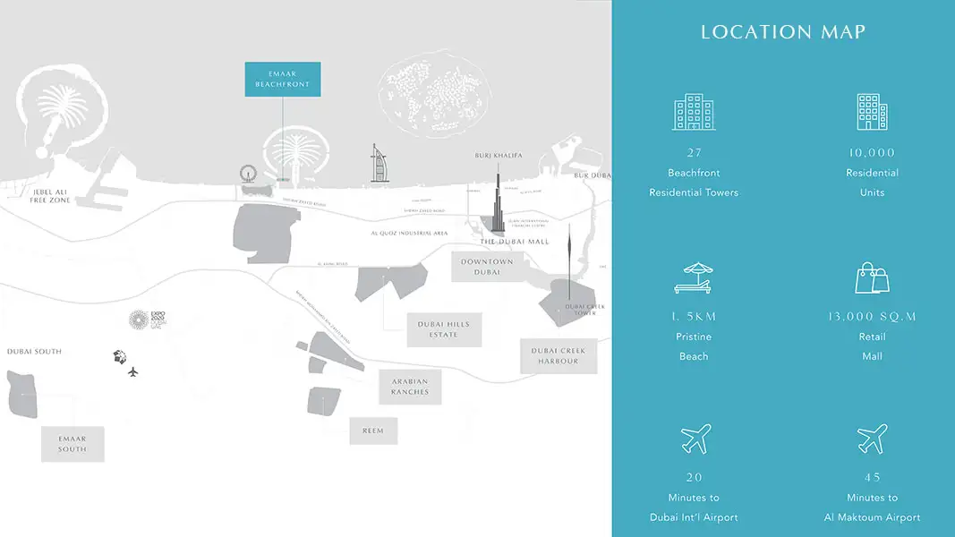 Marina Vista Villas location map