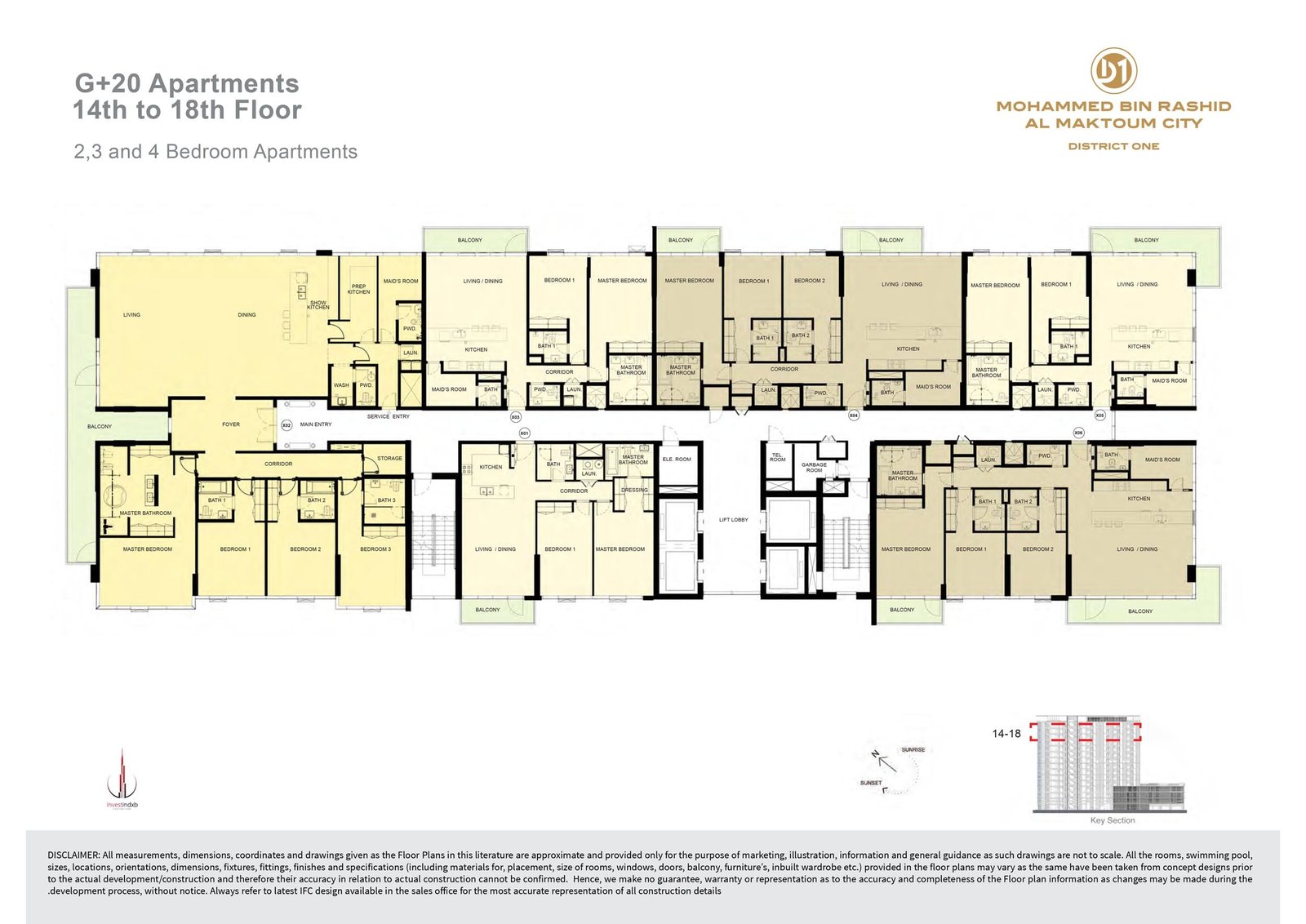 District One Residences 11 floor plan