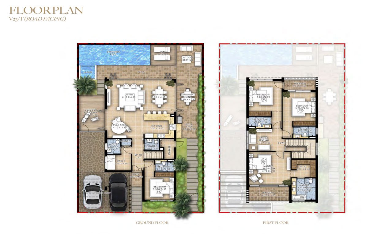 Belair Villas floor plan