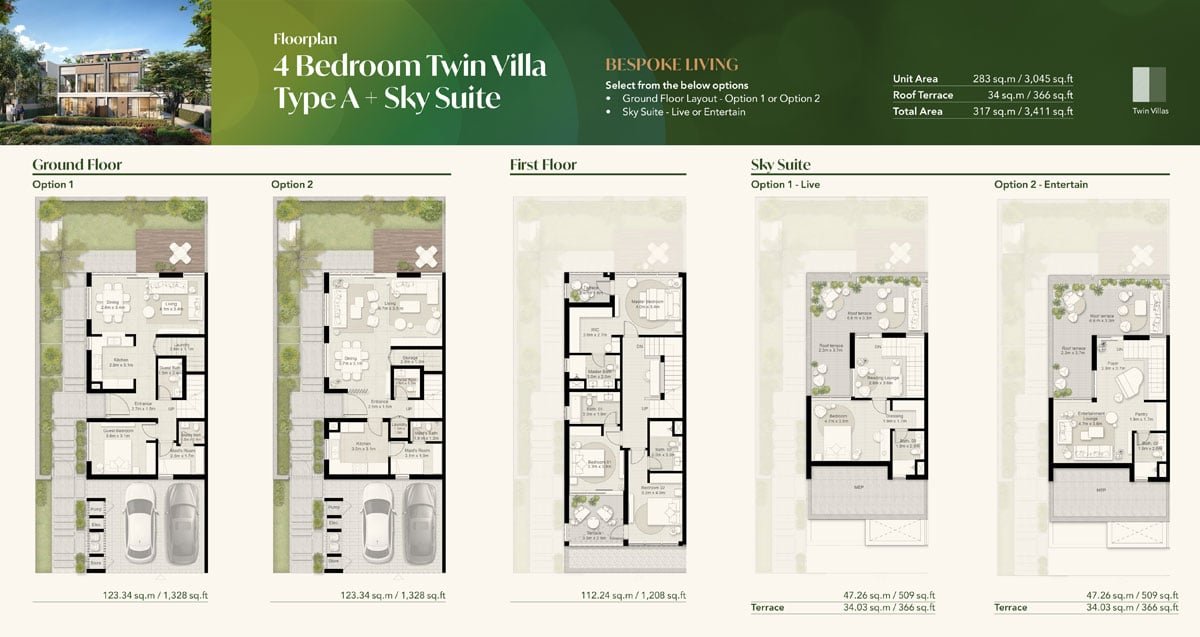 Aura Tilal Al Ghaf floor plan
