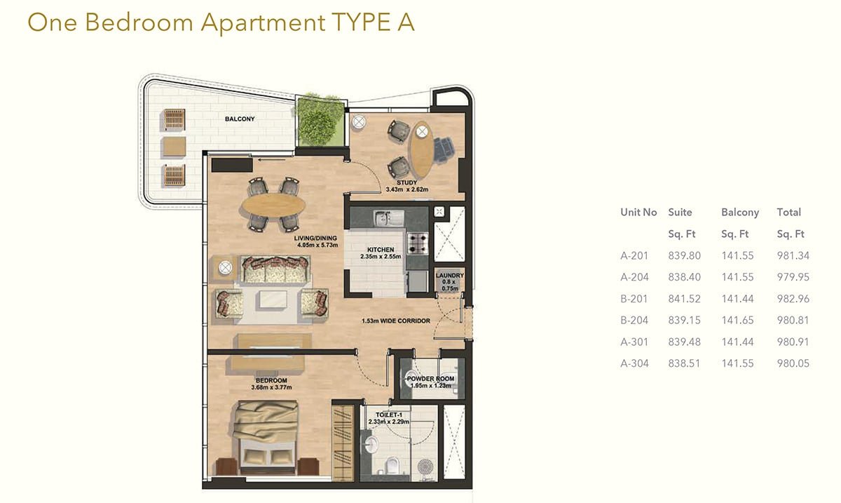 Gemini Splendor floor plan