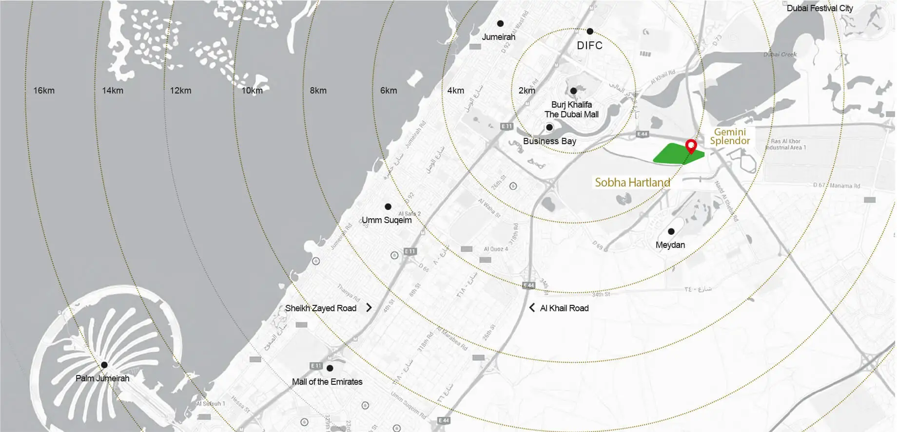 Gemini Splendor location map