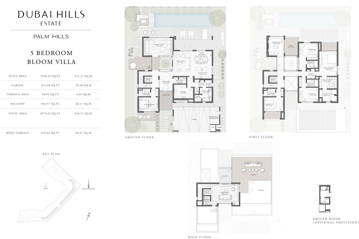Palm Hills Villas floor plan