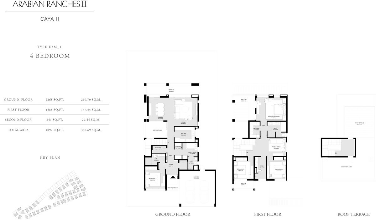 4 Bedroom floor plan