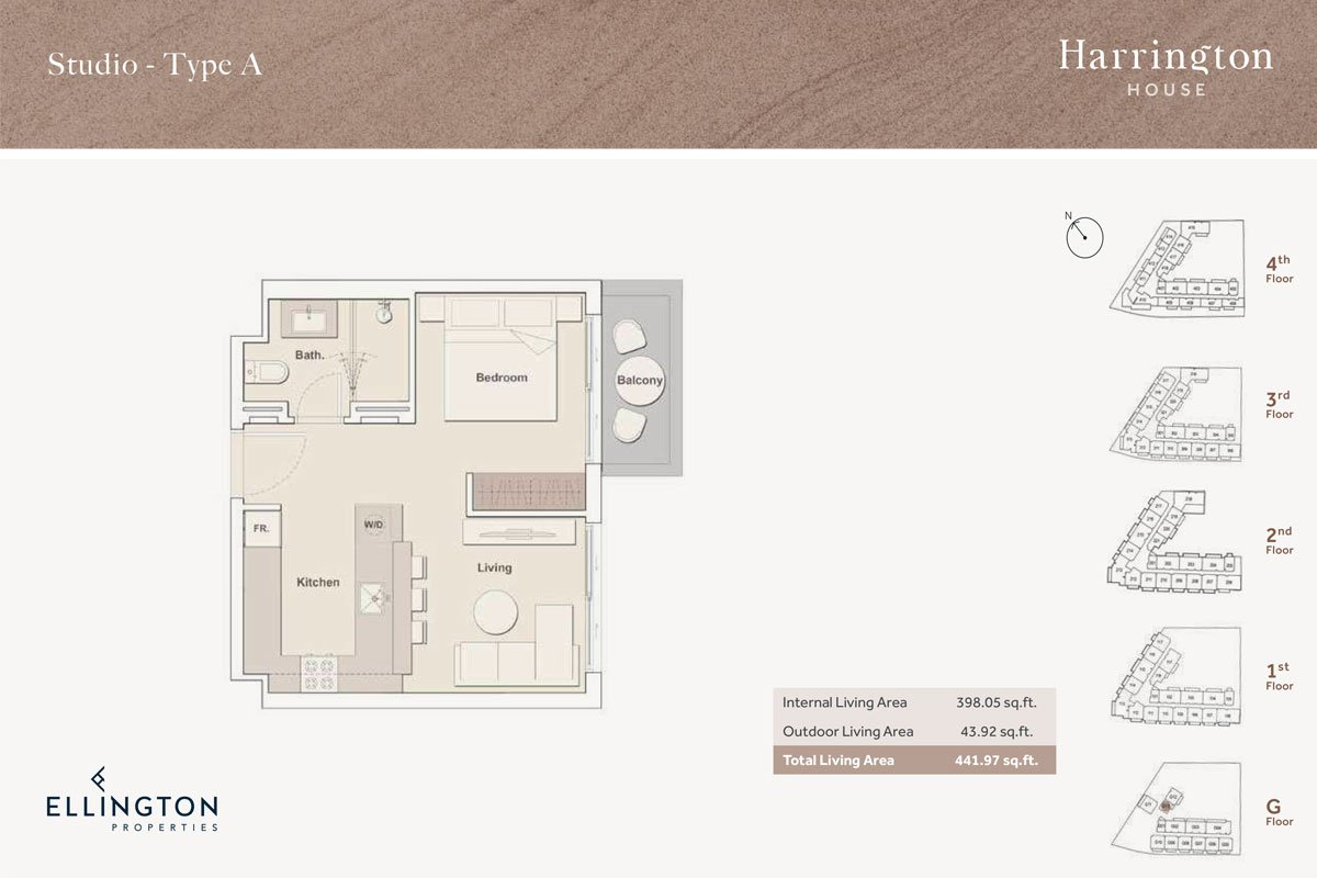Studio floor plan