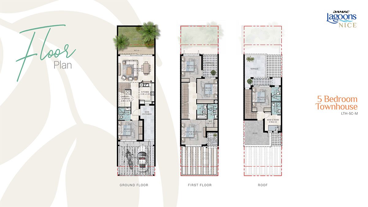 5 Bedroom floor plan