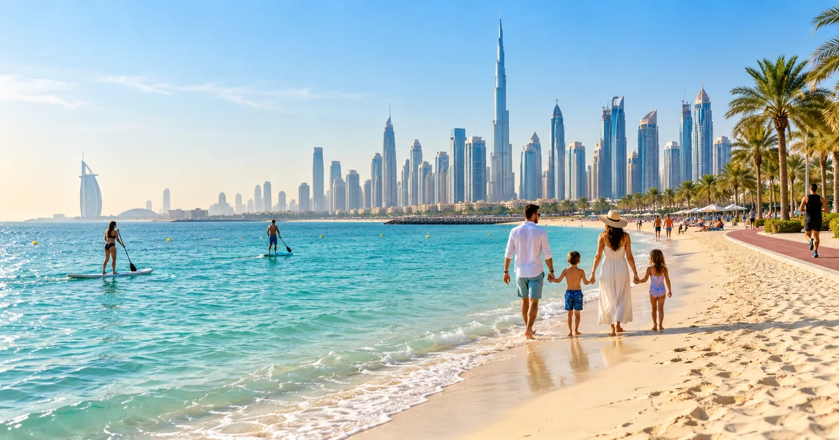 Best Beaches in Dubai: Public Beaches, Facilities and Nearby Areas