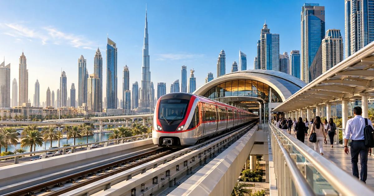 Dubai Metro Map With Tourist Attractions: A Practical Guide
