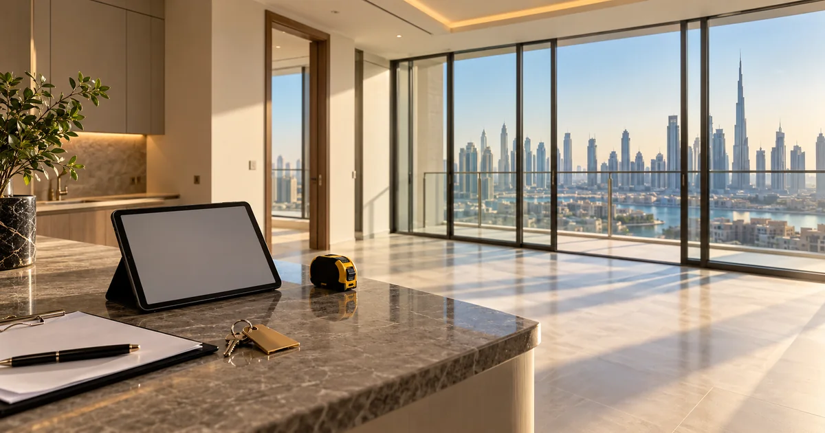 Dubai Property Handover and Snagging Checklist