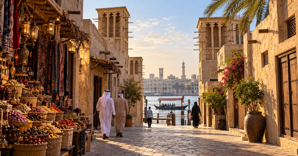 Old Dubai Walking Guide: Al Fahidi, Creek and Souks